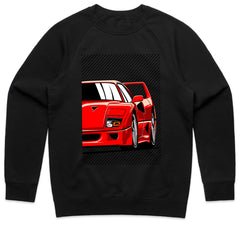 F40 Iconic Supercar T-Shirt — Redline Legend Edition