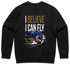 I Believe I Can Fly Rally T-Shirt — Subaru Jump Edition