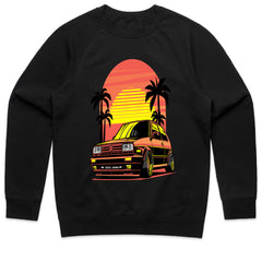Retro Vibes GTI T-Shirt — Sunset Euro Scene Edition