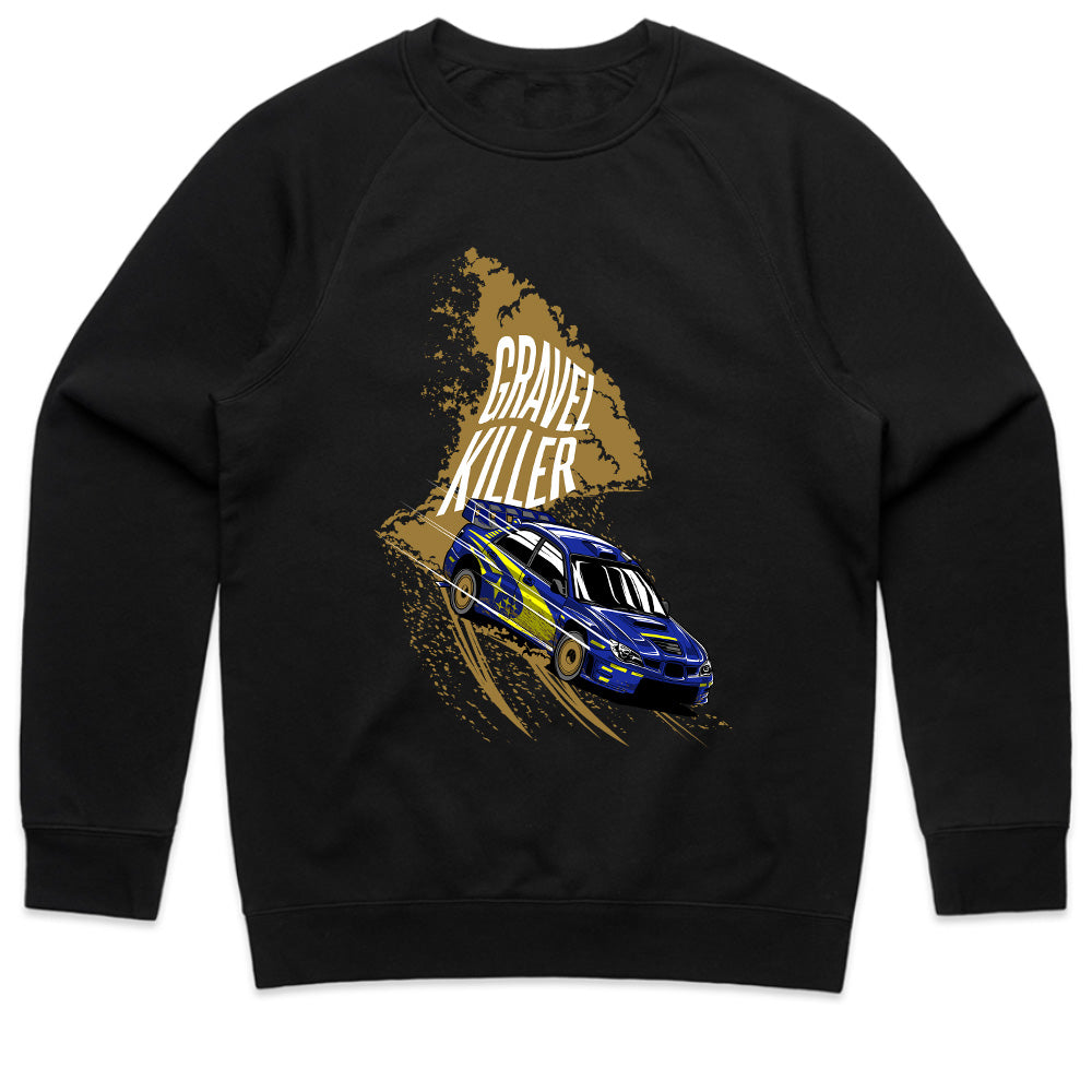 Gravel Killer Rally T-Shirt — Subaru Drift Edition
