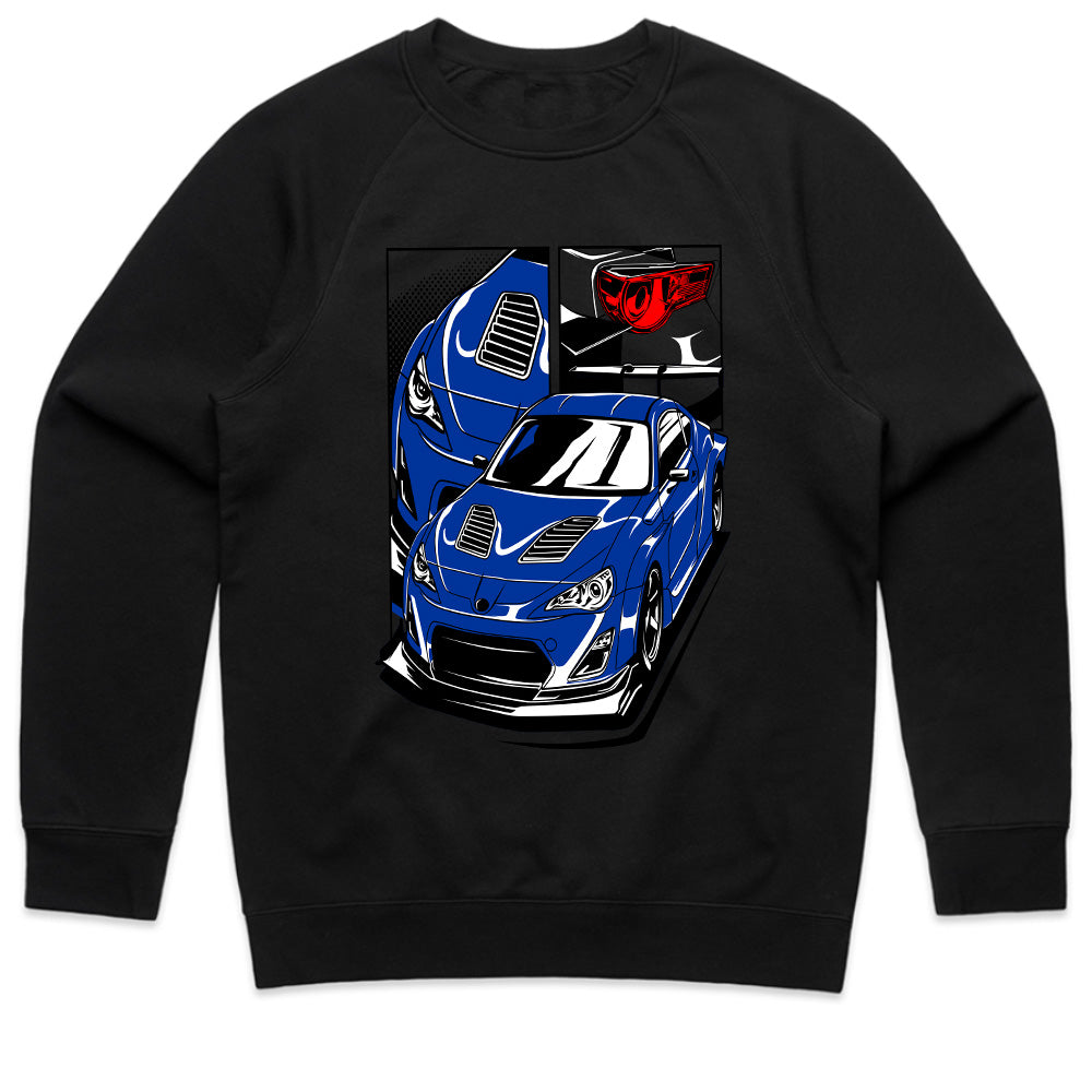 BRZ / 86 Street King T-Shirt — Blue Beast Edition