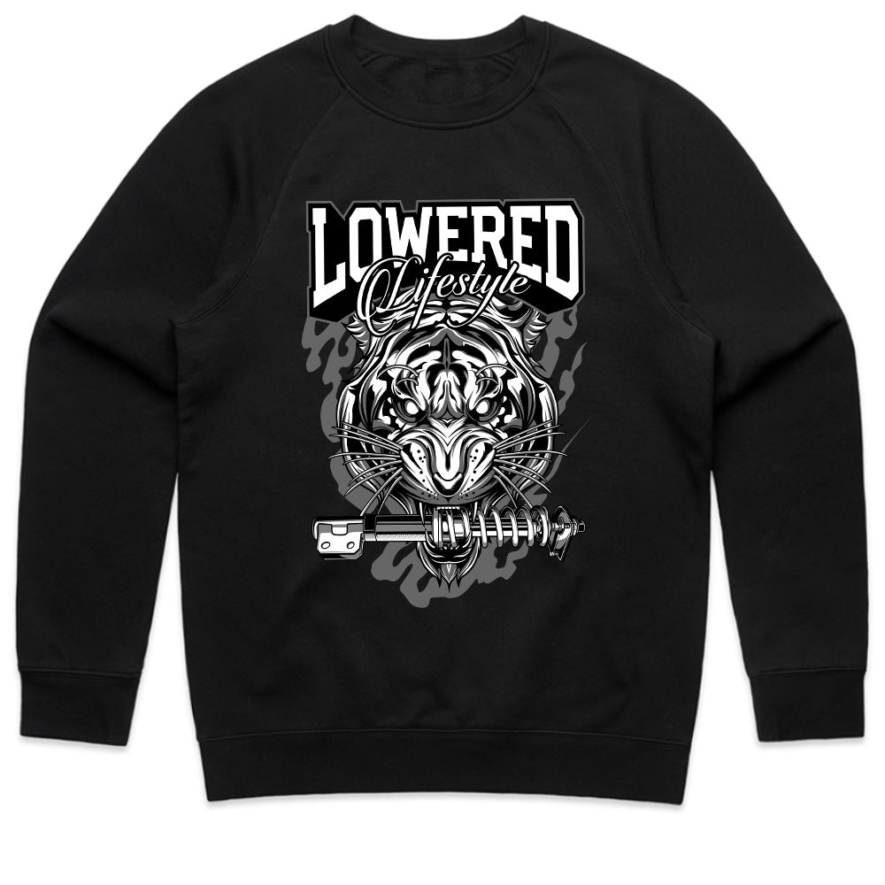 Lowered Lifestyle — Tiger Coilover Street Scene T-Shirt