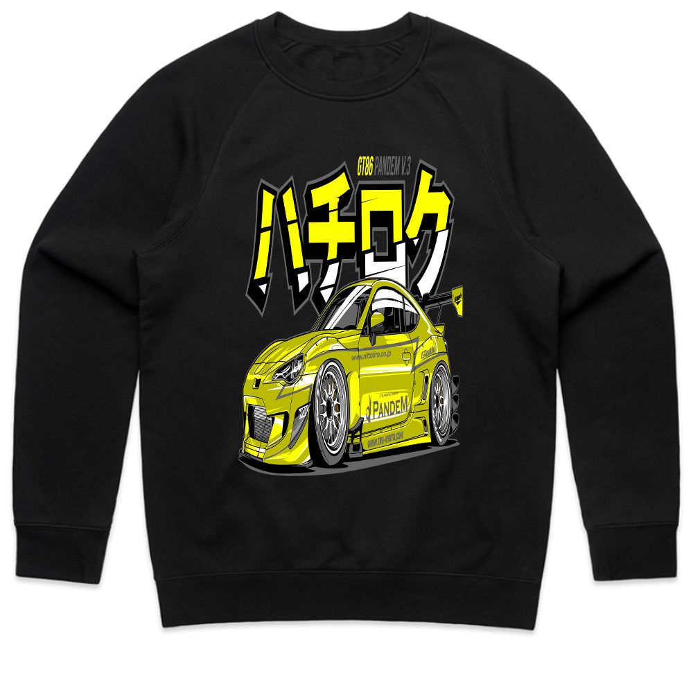 Pandem GT86 Hachiroku — Widebody JDM Drift King T-Shirt