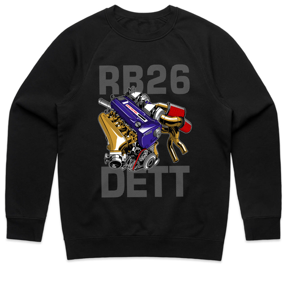 RB26DETT Powerhouse — JDM Skyline Engine Legend T-Shirt