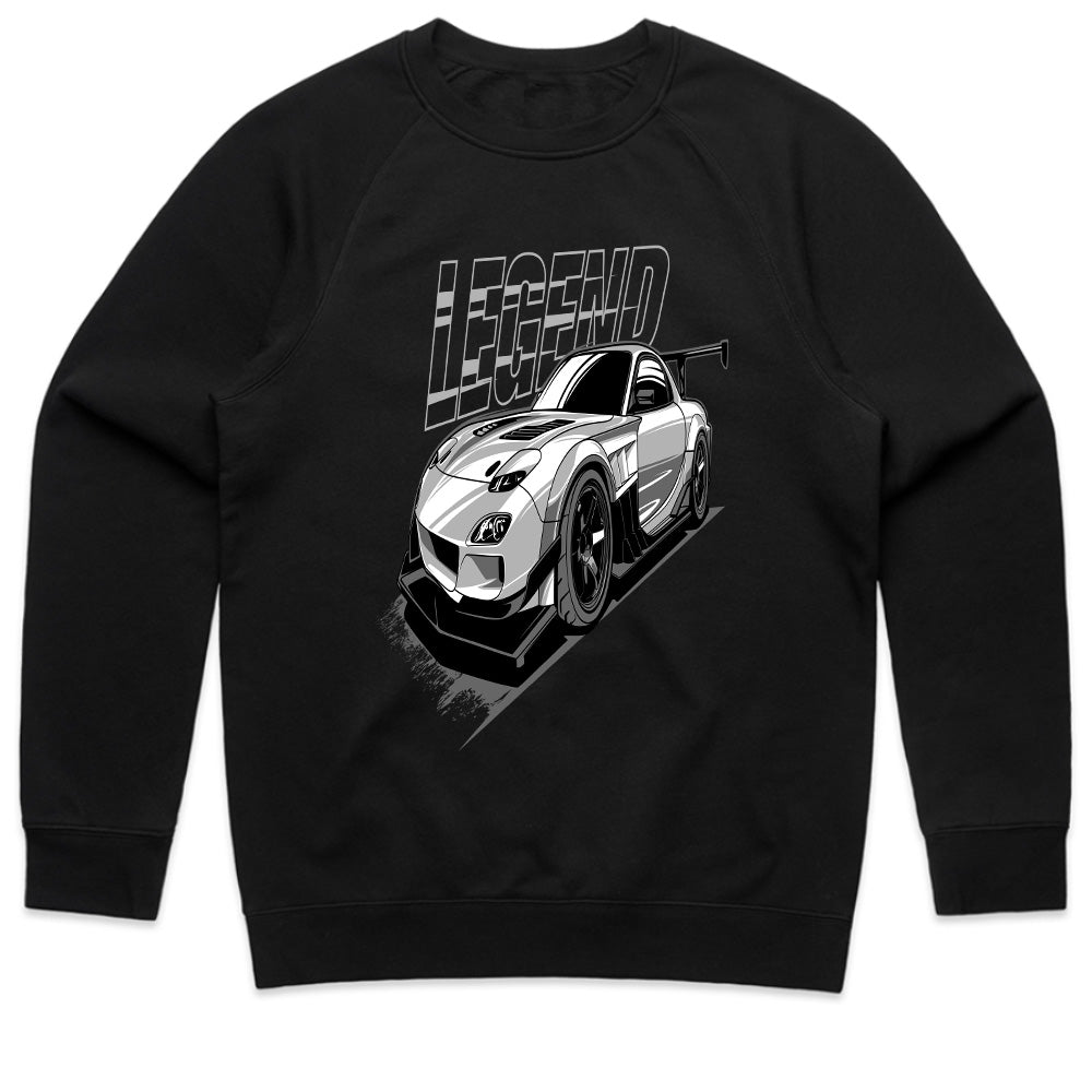 Legendary RX7 Street Racer T-Shirt – JDM Spirit Unleashed