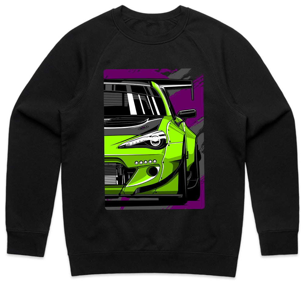 Neon Drift 86 – Widebody Street Racer T-Shirt