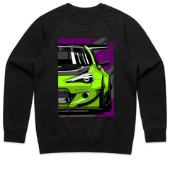 Neon Drift 86 – Widebody Street Racer T-Shirt