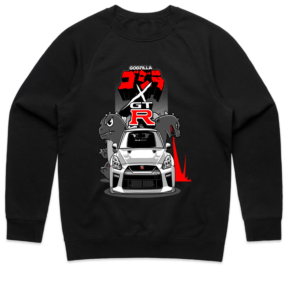Godzilla x GT-R – JDM Monster Power T-Shirt