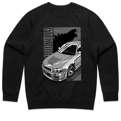 Godzilla R34 – JDM King of the Streets T-Shirt