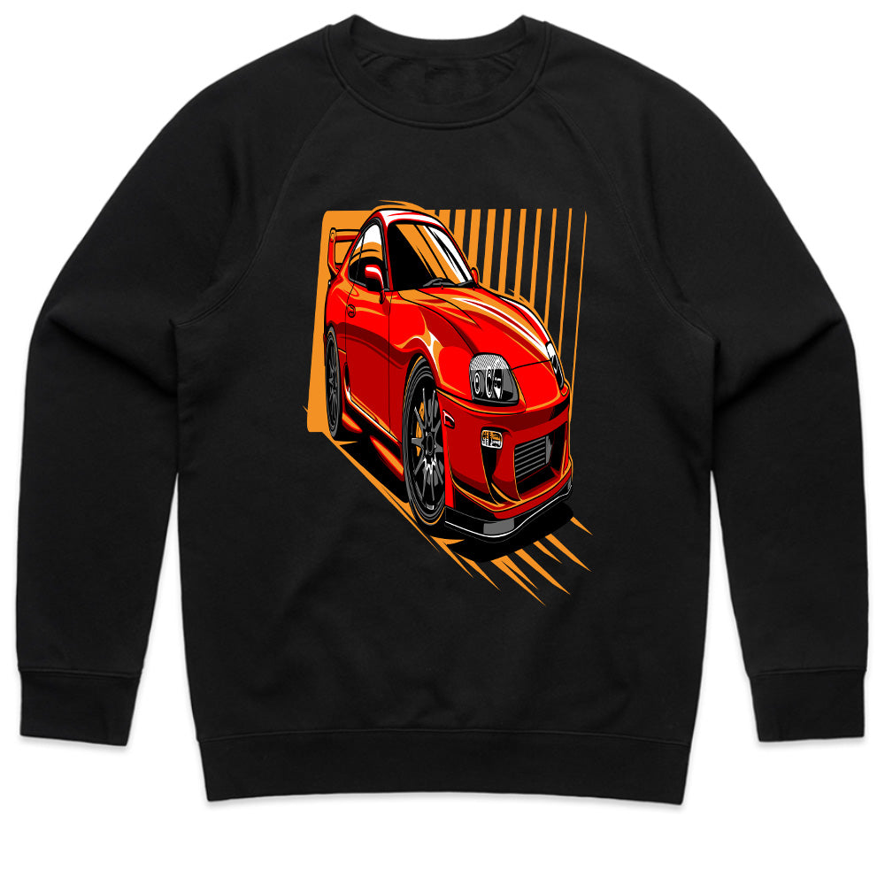 Red Supra Turbo Legend JDM Street Racer T-Shirt