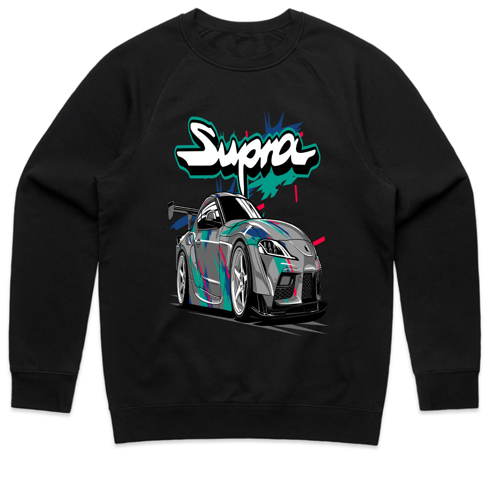 Toyota Supra A90 Neon Drift T-Shirt – JDM Legend Street Style Tee