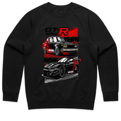 Nissan GT-R Then & Now T-Shirt – JDM Legends in Advan Livery