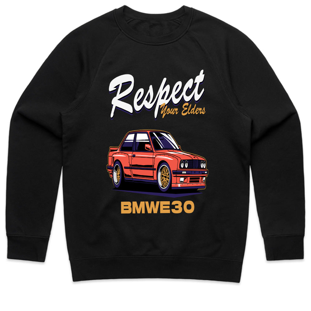 BMW E30 Respect Your Elders T-Shirt
