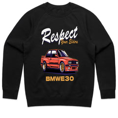 BMW E30 Respect Your Elders T-Shirt