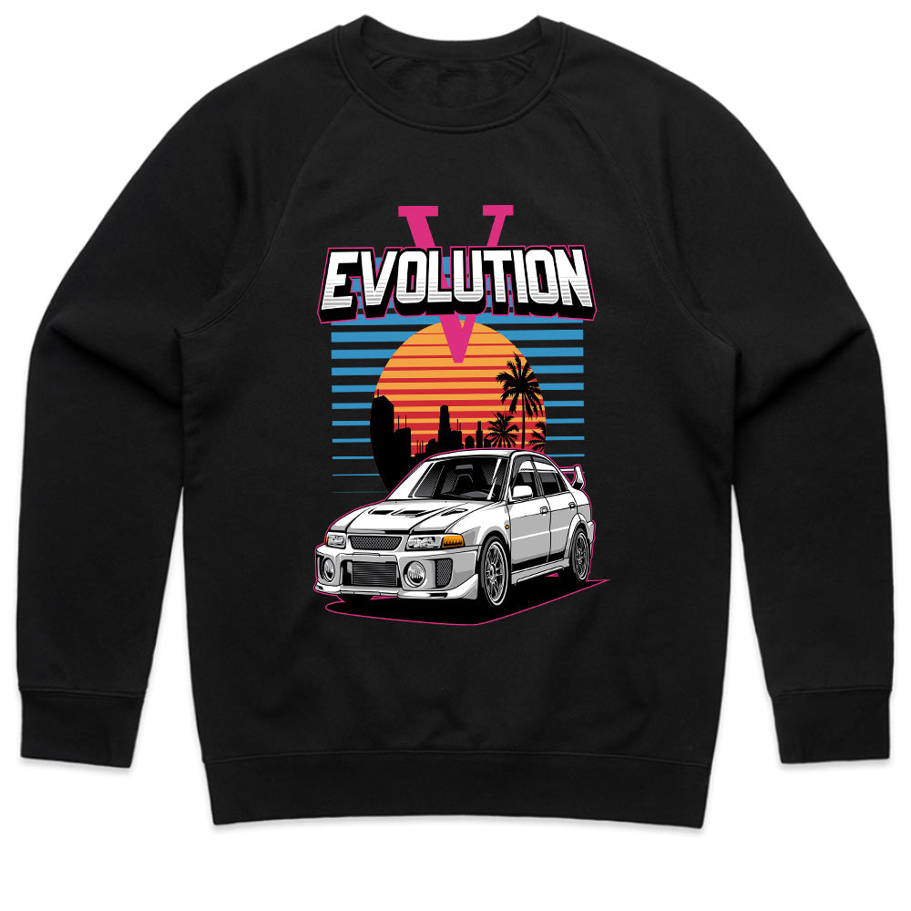 Evolution V JDM Retro Sunset T-Shirt
