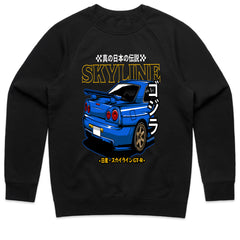 Skyline Godzilla R34 T-Shirt – True Japanese Legend Streetwear