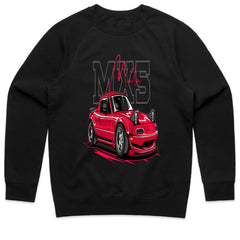 Red Miata MX-5 T-Shirt – Classic JDM Roadster Legends Edition