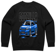 Godzilla Skyline R34 JDM Legend T-Shirt – Iconic Street Racer Style