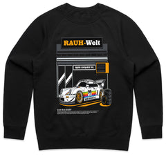 Rauh-Welt Begriff Porsche 911 T-Shirt – Vintage Apple Racing Edition