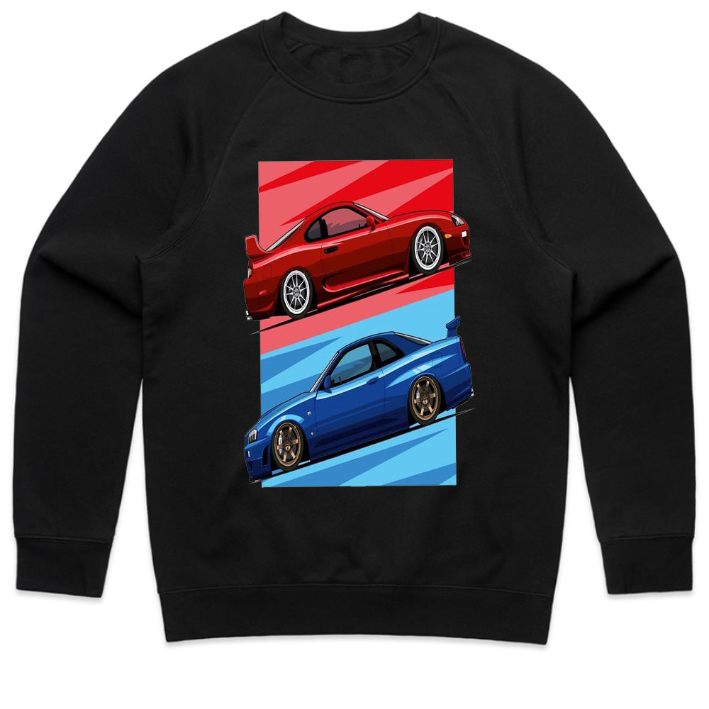 JDM Legends Supra & Skyline | Street Racer Iconic Car T-Shirt