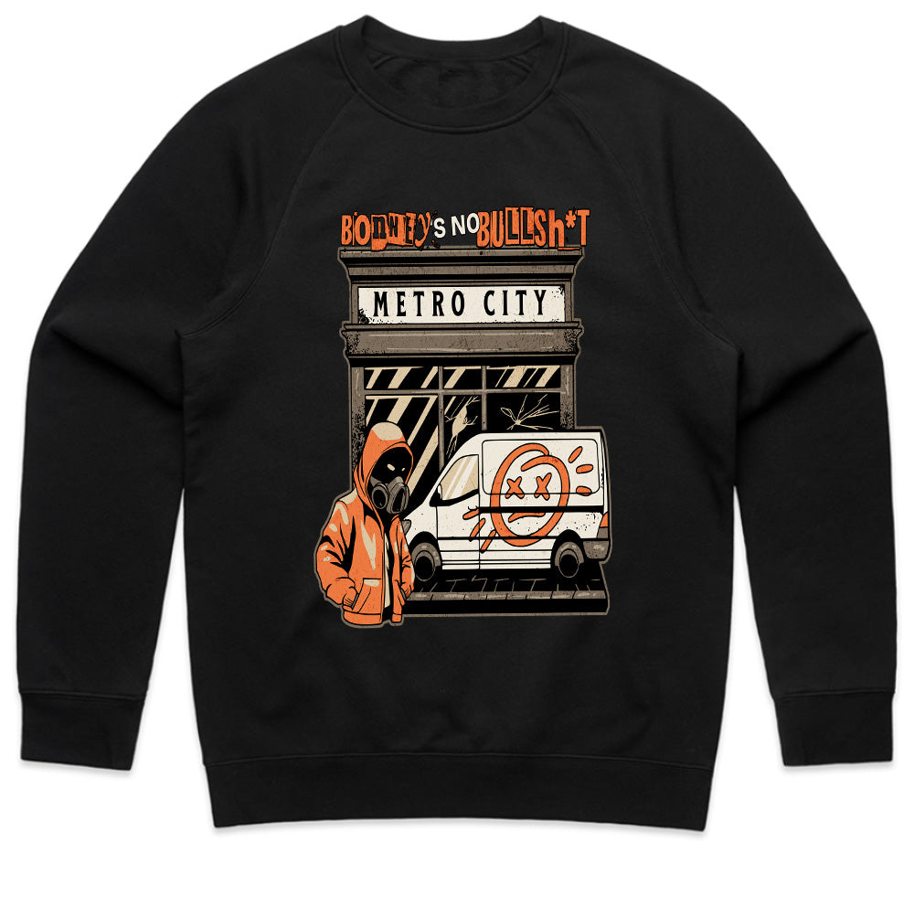 Metro City Rebels: No Bullsh*t Streetwear Tee