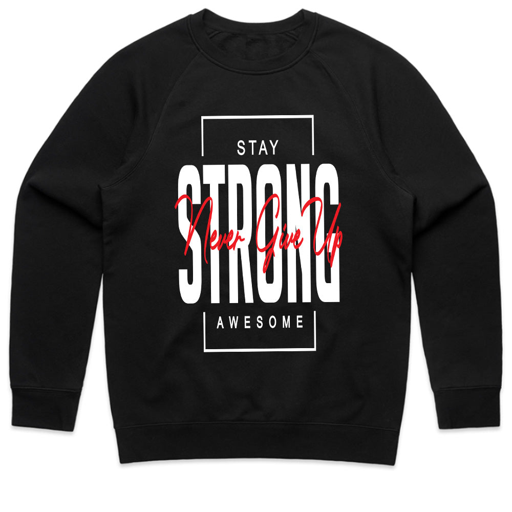 Relentless Resolve: Stay Strong Motivational Tee
