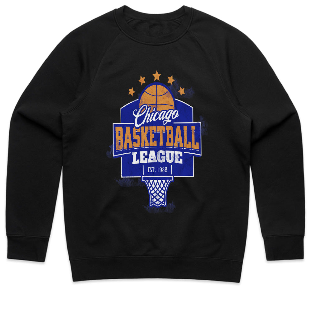 Windy City Hoops: Chicago Basketball League Tee