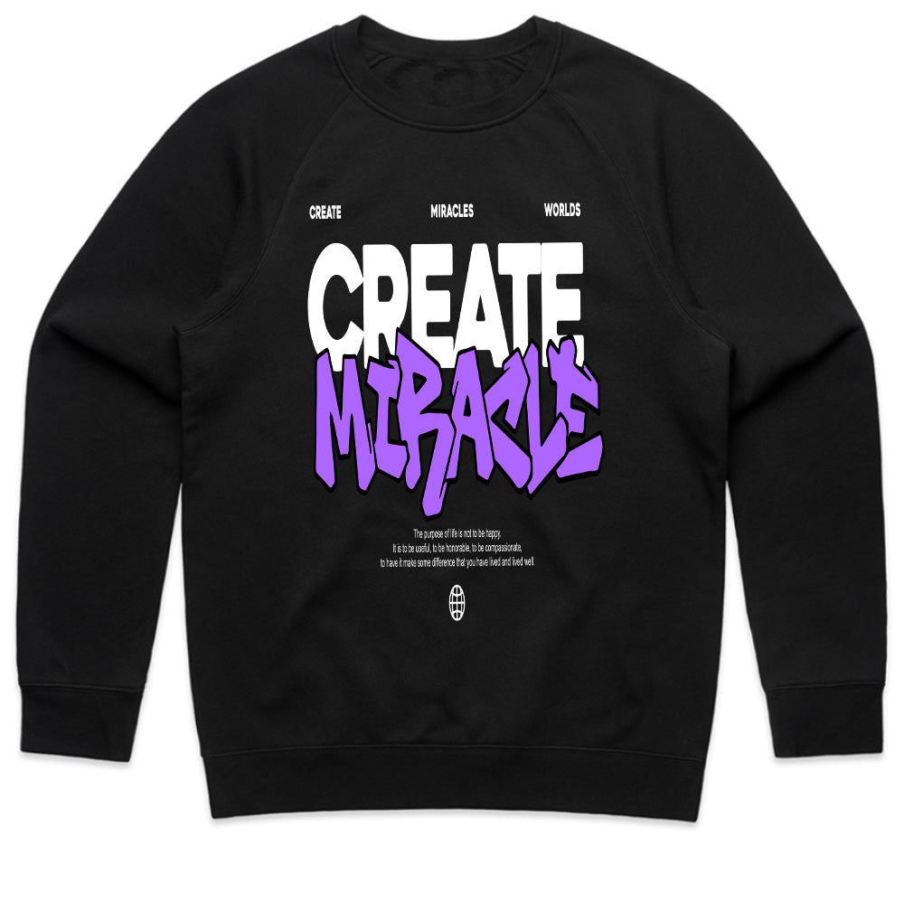 Create Miracles: Bold Vision Streetwear Tee