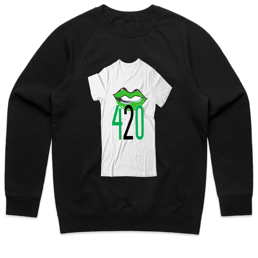 Green Lips: 420 Vibe Tee