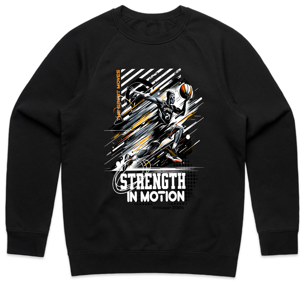 Full Court Fury: Strength in Motion Tee