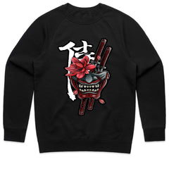 Samurai Oni: Blade & Blossom Tee
