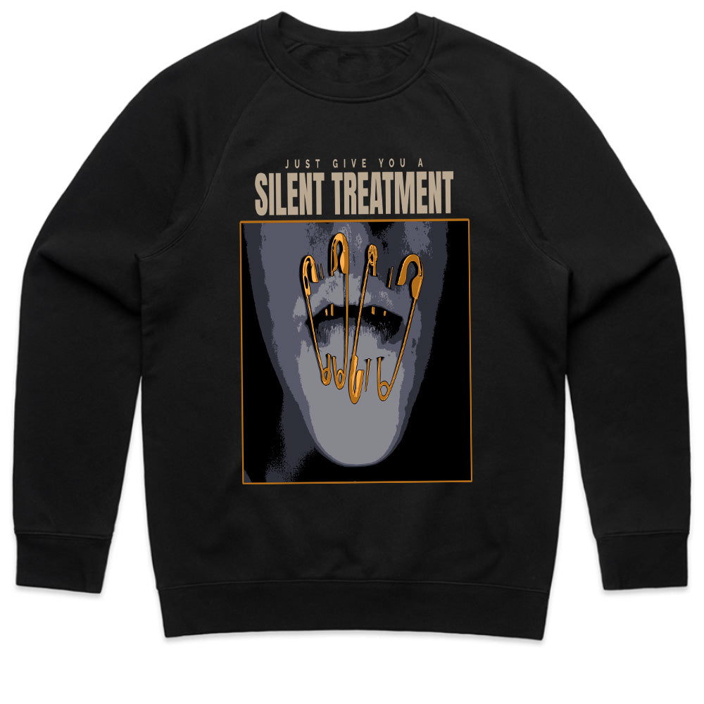 Silent Treatment: Locked Lips Statement Tee