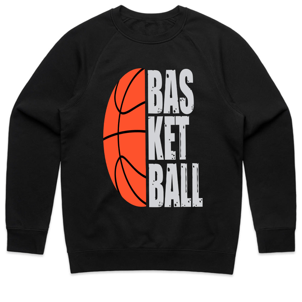 Split Court: Minimalist Basketball Passion Tee