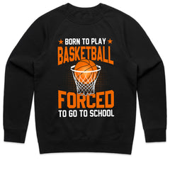 Hoops First: Born to Play Basketball Tee