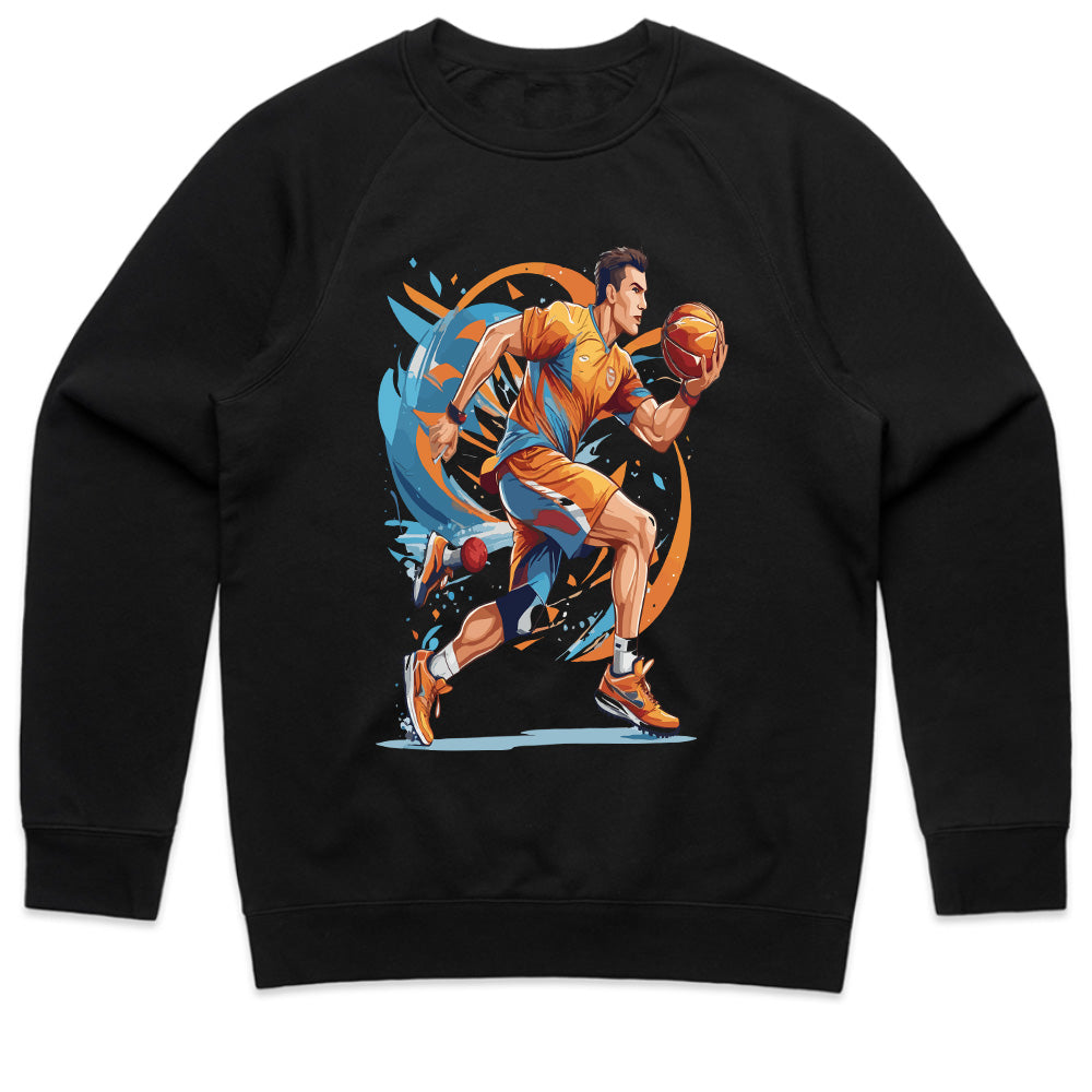 Full Court Surge: Dynamic Basketball Drive Tee