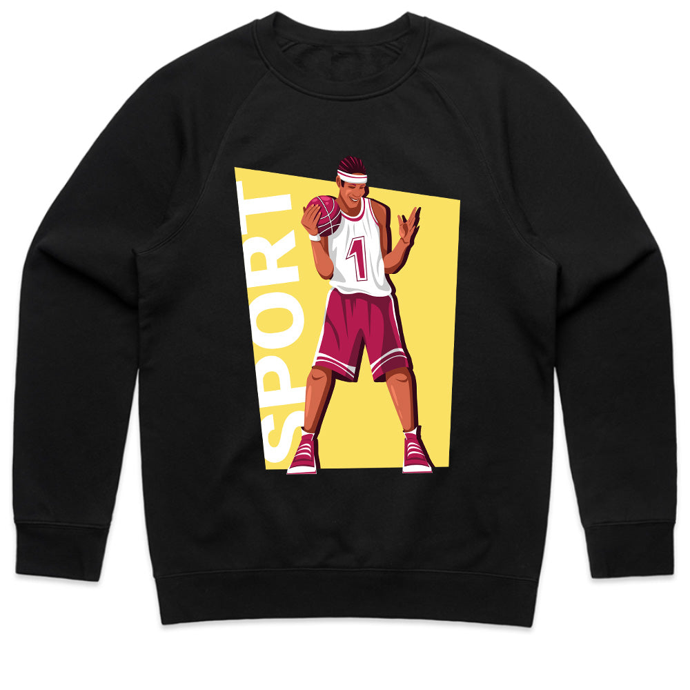 Court King Retro Basketball Tee