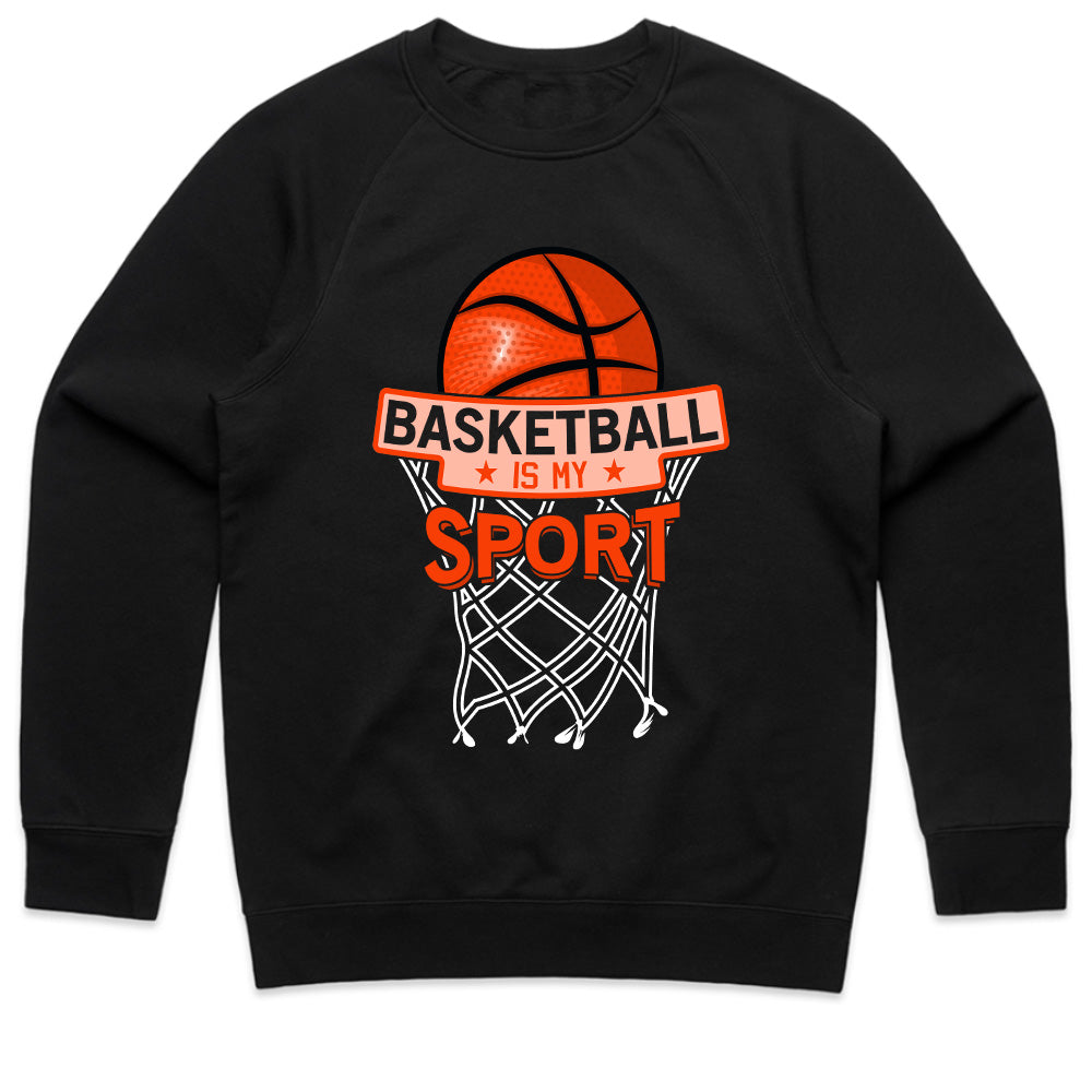Swish Passion: Basketball Is My Sport Tee
