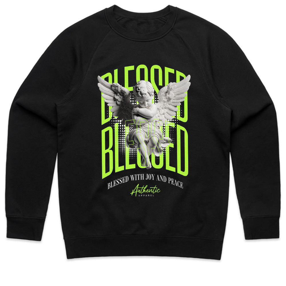 Neon Serenity: Blessed Angel Tee