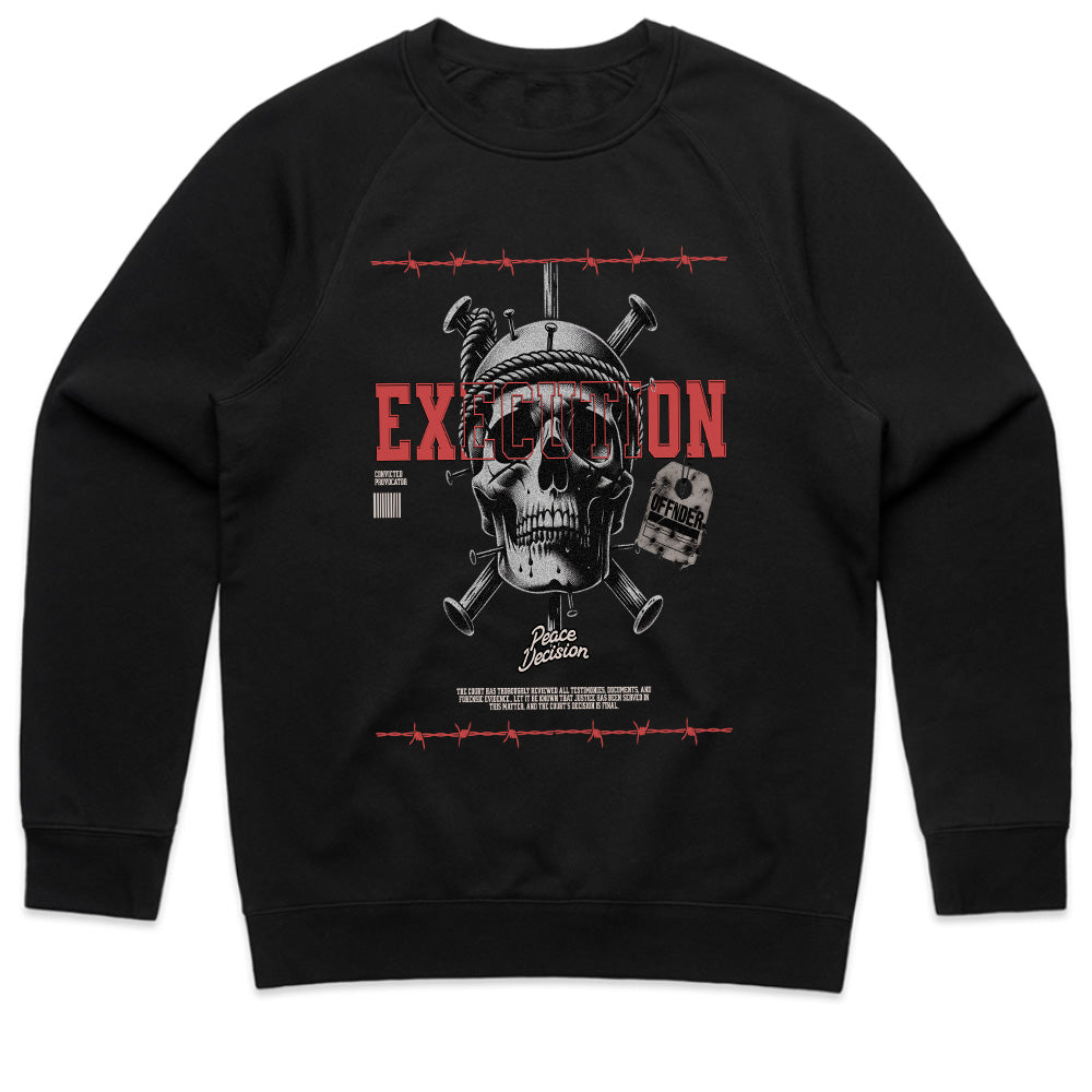 Deadly Verdict: Execution Skull Streetwear Tee