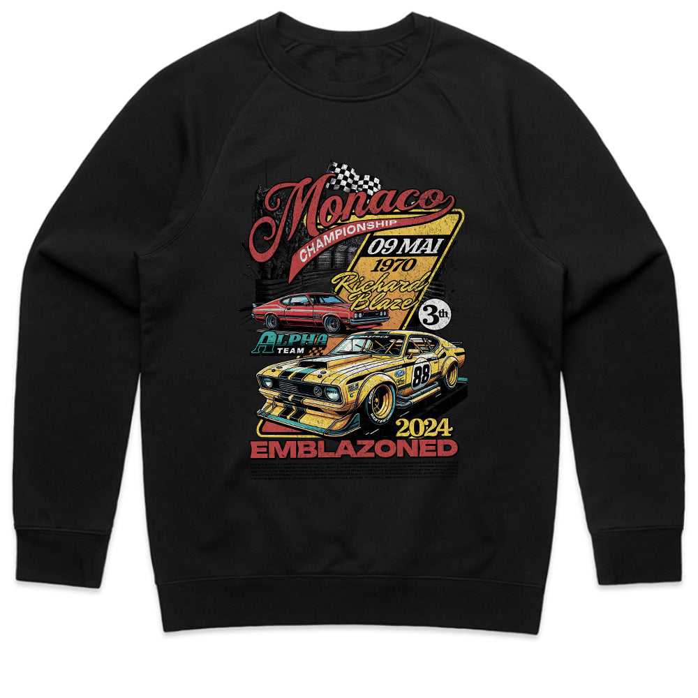 Retro Racer: Monaco Championship Legends Tee