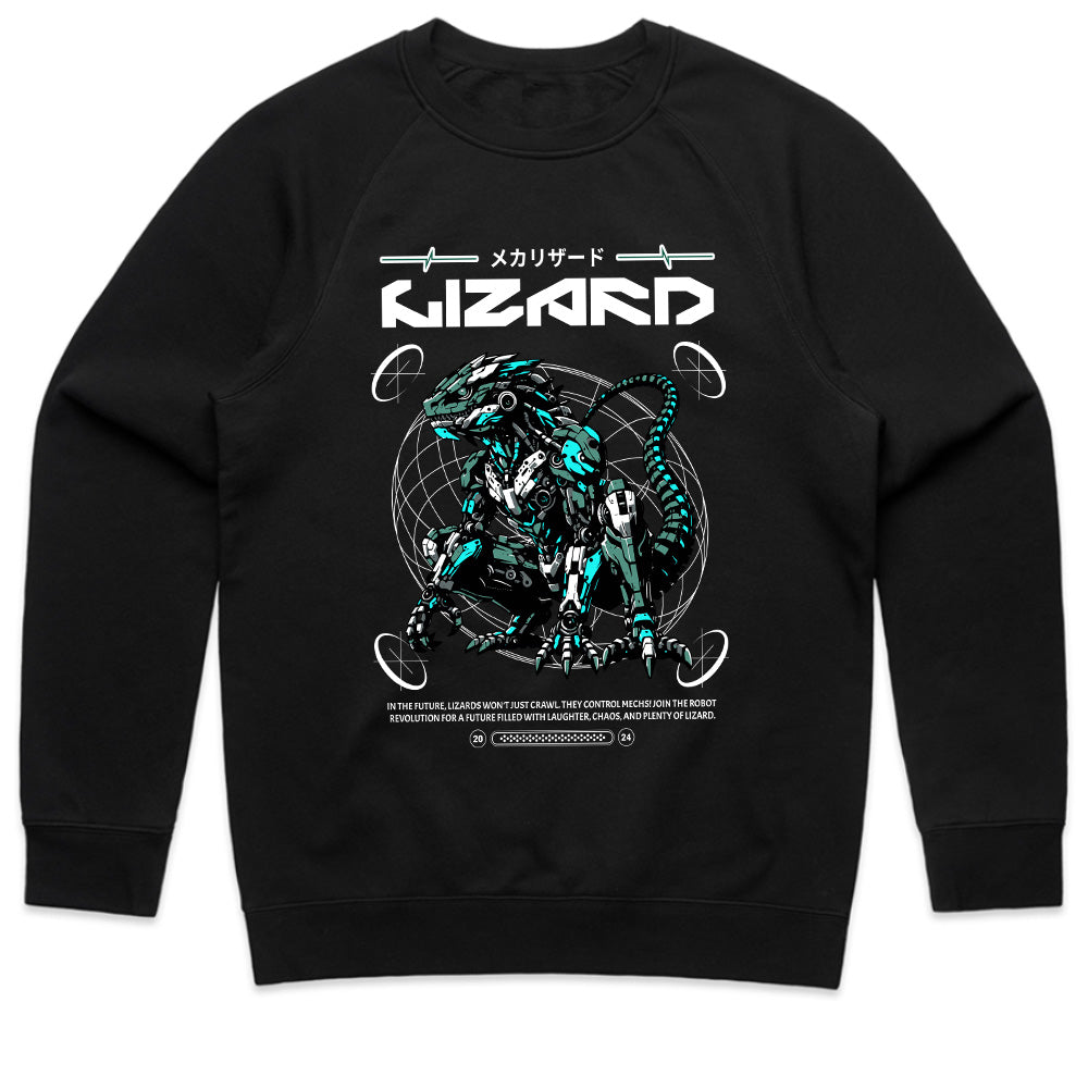 Mecha Lizard: Neon Evolution Tee
