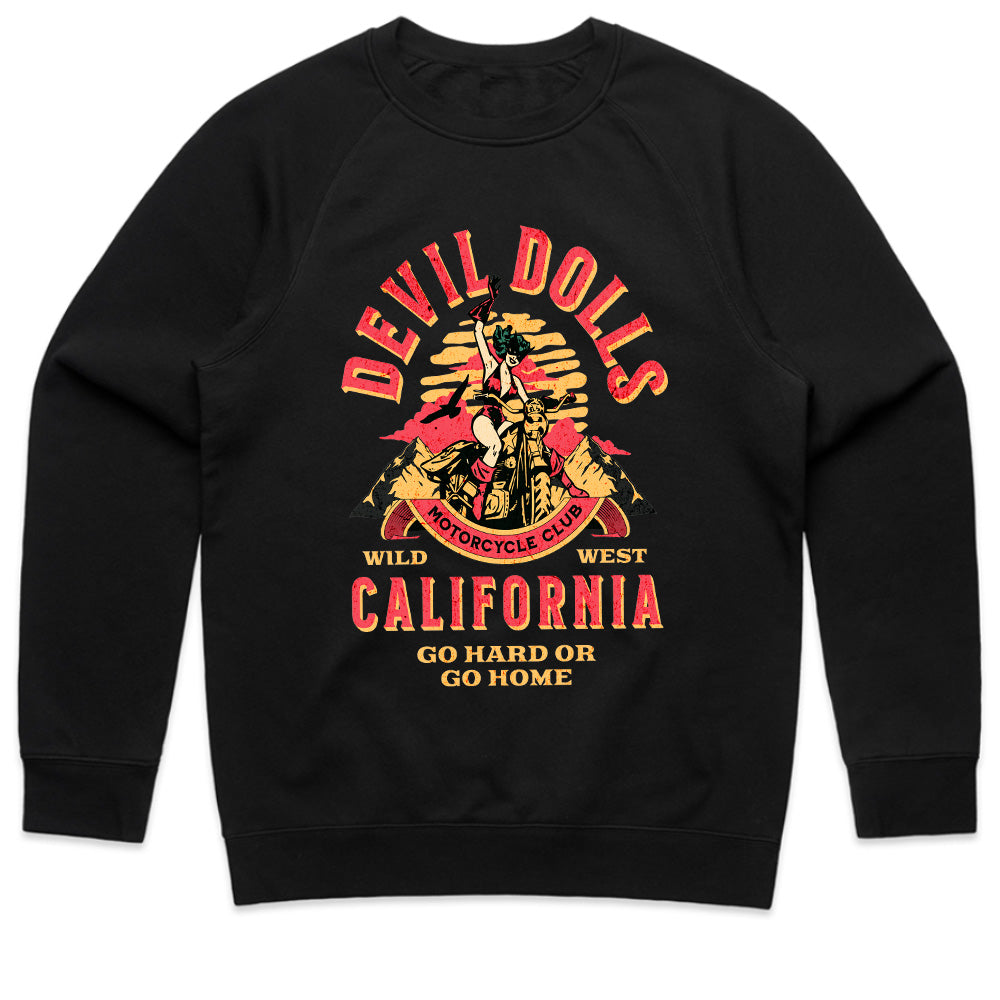 Hellfire Riders: Devil Dolls California Tee