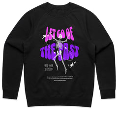 LET GO OF THE PAST: Cosmic Skeleton Vibes Tee