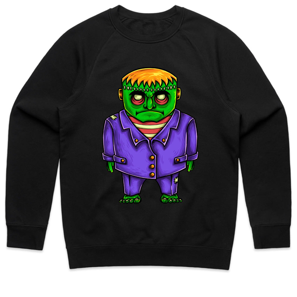 Lil Monster Mood: Cartoon Frankenstein Tee