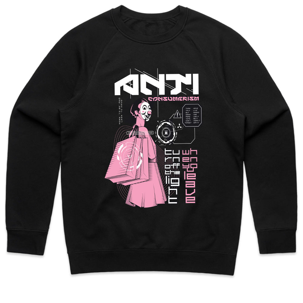 Anti-Consumerism: Digital Dissent Tee