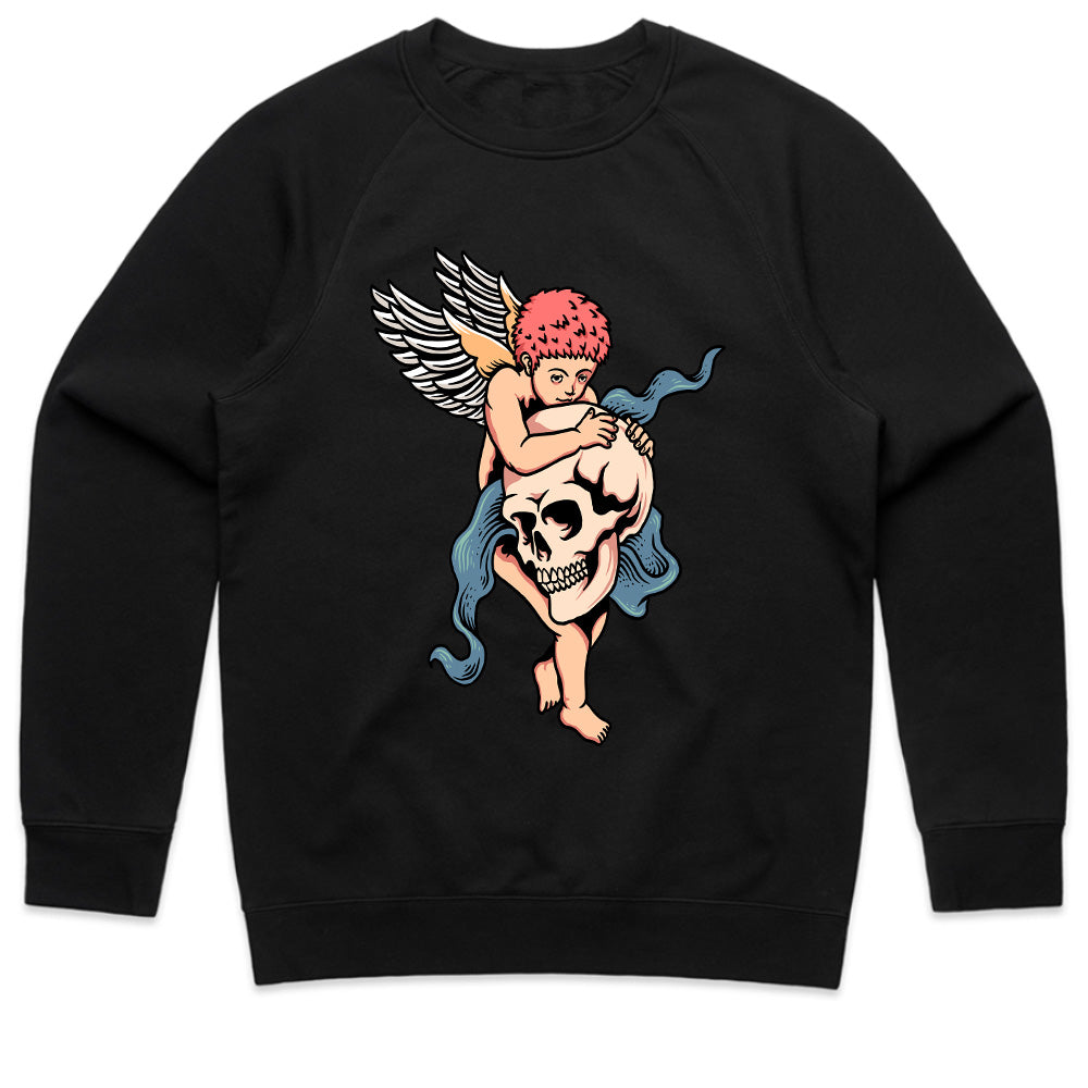 Angel of Mortality: Life & Death Contrast Tee