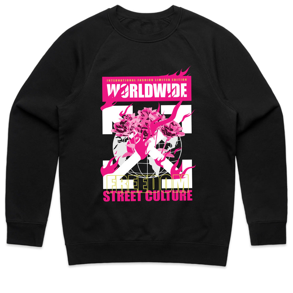 Worldwide Freedom: Street Culture Bloom Tee