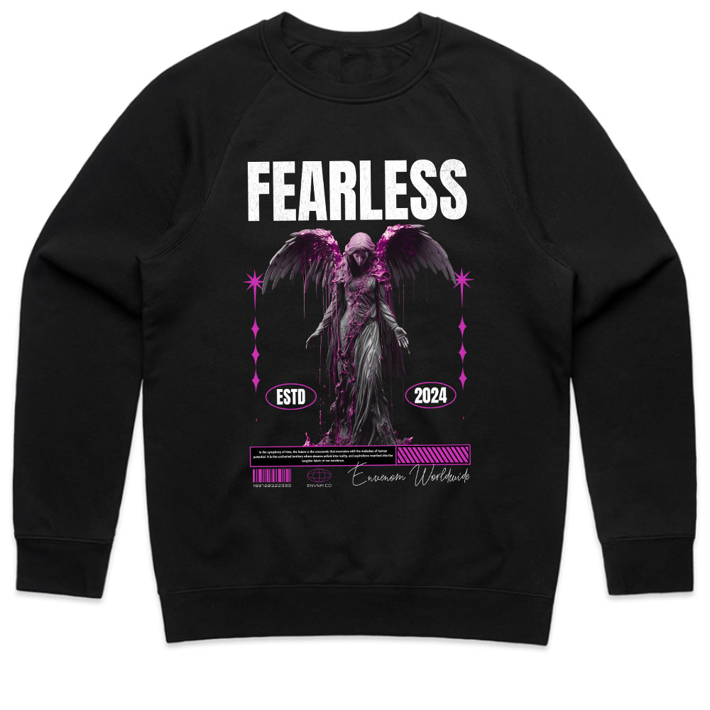 Fearless Guardian: Dark Angel Streetwear Tee