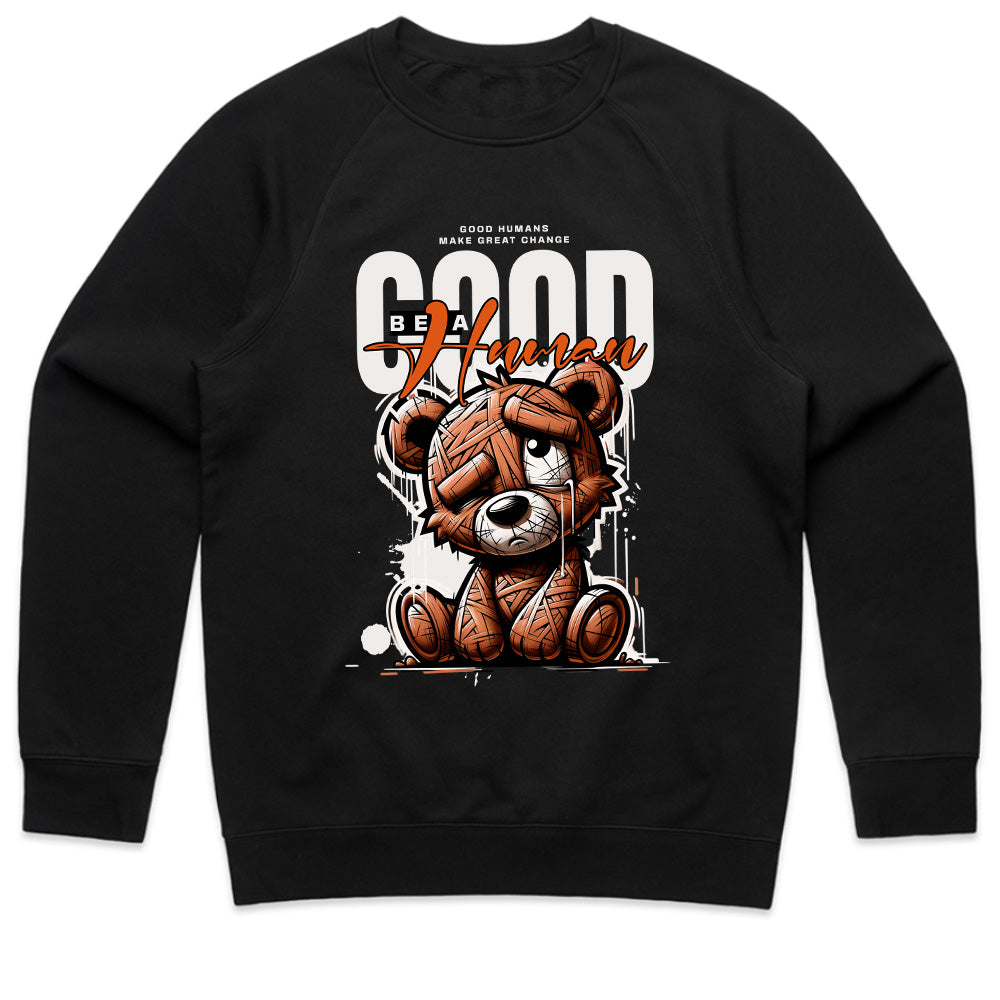 Mended Heart: Be a Good Human Teddy Tee