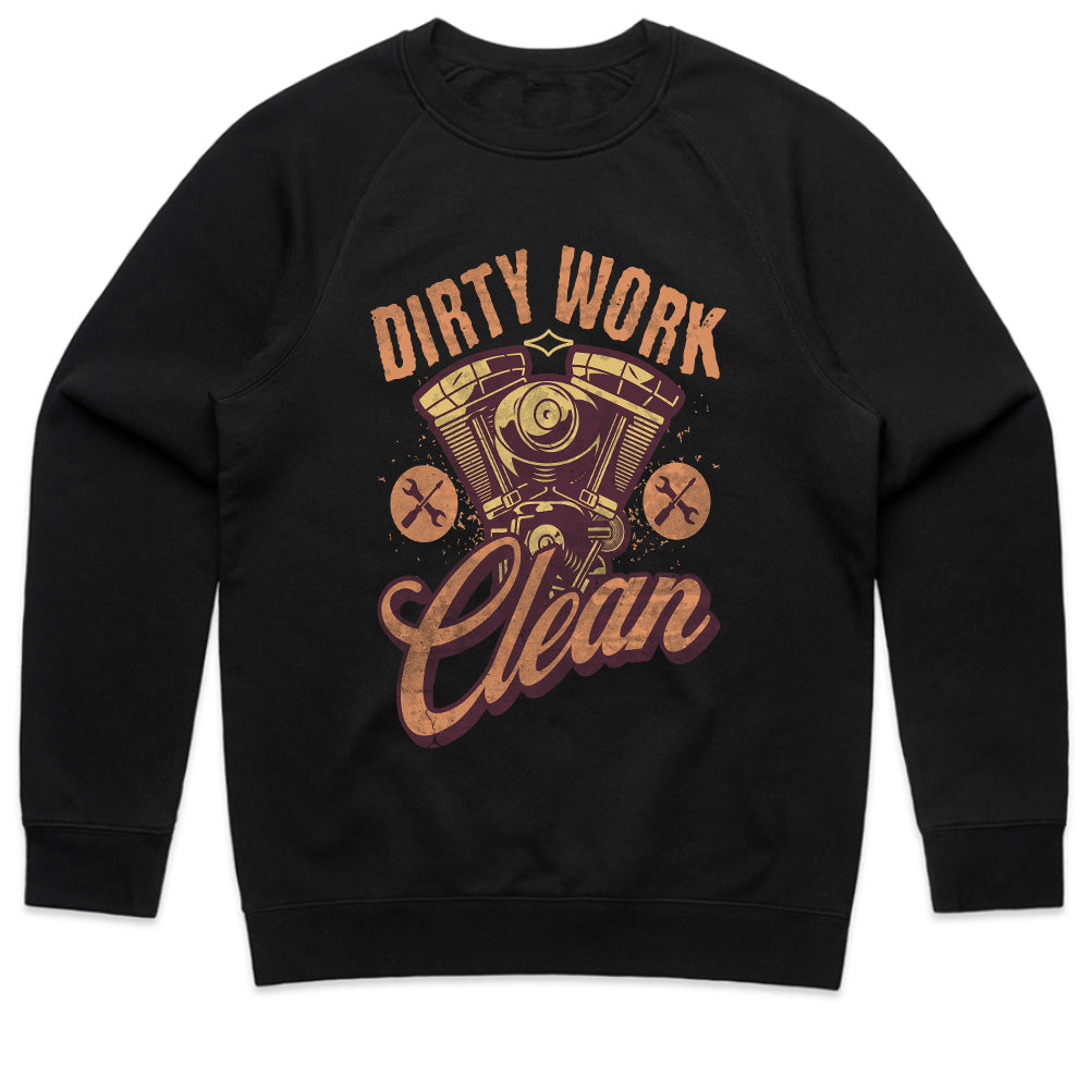 Grease & Glory: Dirty Work, Clean Ride Tee